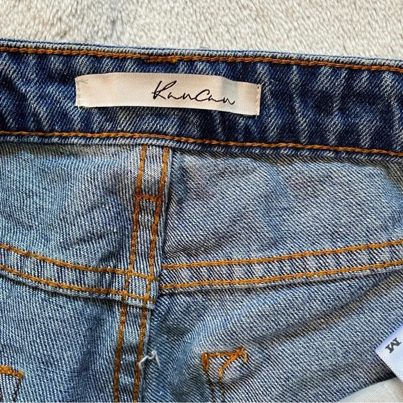 KanCan Ripped Denim Jean Shorts - Picture 3 of 9